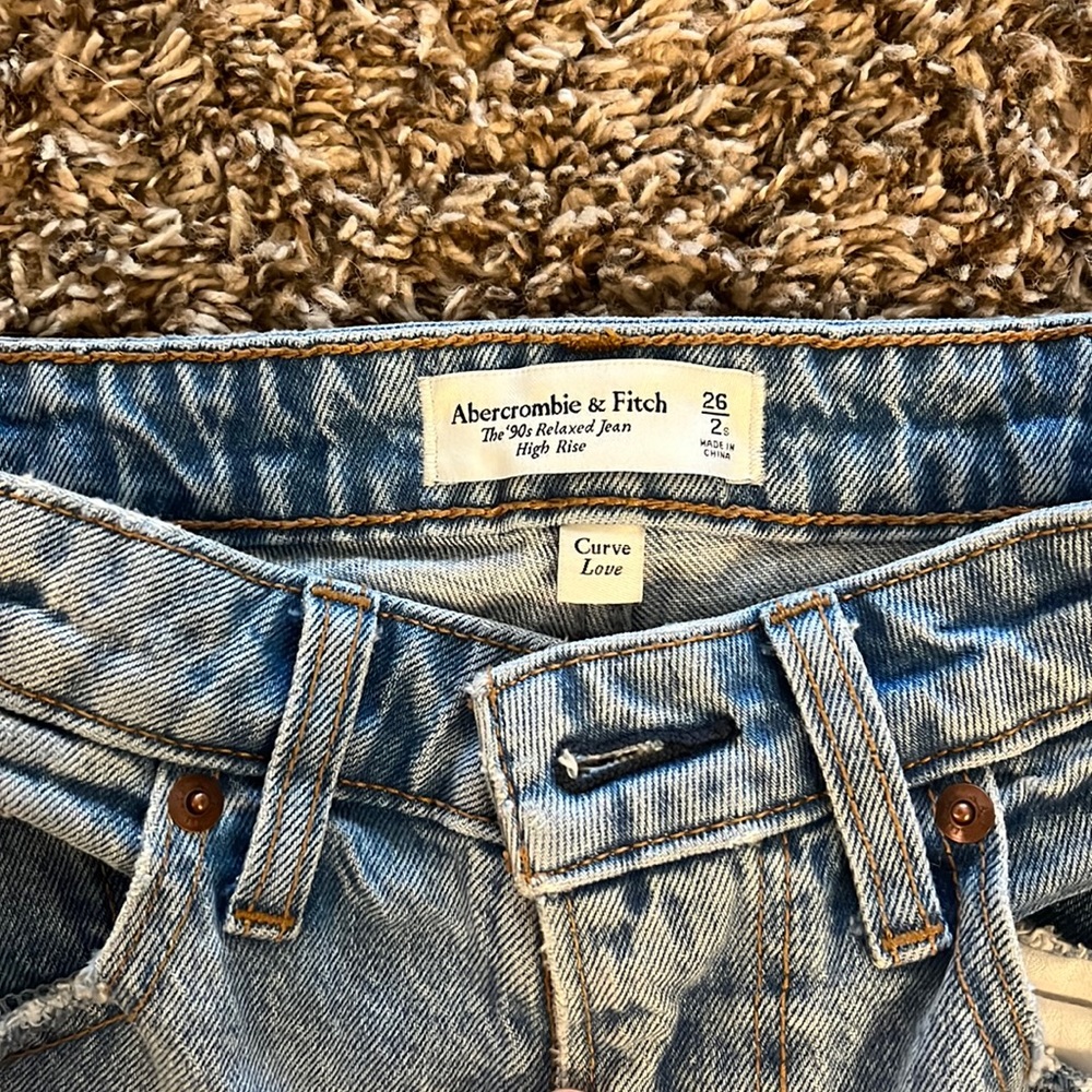 Abercrombie curve love flare jeans